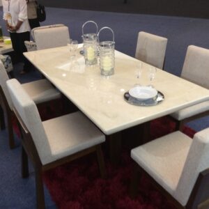 Marble table Milan seats up to 6 persons