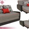 Tina sofa bed with piping