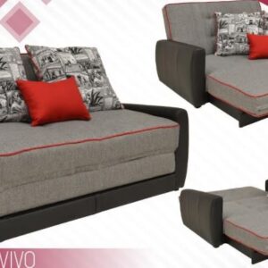 Tina sofa bed with piping